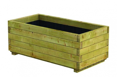 Bac rectangle hillhout 100×50 cm - contenance  130 litres. disponible abidjan cote d'ivoire.