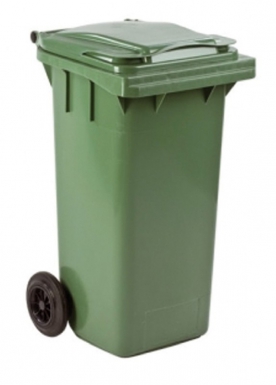 Bac roulant polyéthylène haute densité - contenance 120 litres. disponible abidjan cote d'ivoire.