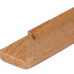 Baguette d'angle hêtre angles extérieurs arrondis 28x28 mm lg. disponible abidjan cote d'ivoire.