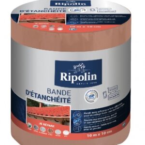 Bande d'étanchéité auto-adhésive à froid - 10 cm x 10 m - terre cuite. disponible abidjan cote d'ivoire.