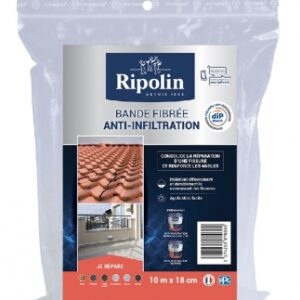 Bande fibrée anti-infiltration - s'utilise avec anti-infiltration toiture ou terrasse & balcon  - 180 mm x 10 m. disponible abidjan cote d'ivoire.