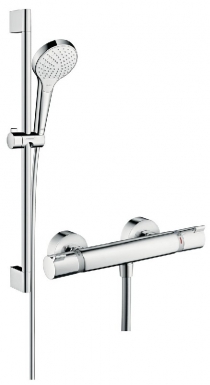 Barre combi croma select s vario - h 65 cm - mitigeur - chromé. disponible abidjan cote d'ivoire.