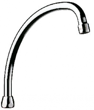 Bec orientable sur plage - f 1/2" - l 200 mm - h 185 mm - laiton chromé. disponible abidjan cote d'ivoire.