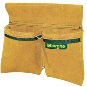 Bipoche croûte de cuir avec porte-tenaille. disponible abidjan cote d'ivoire.