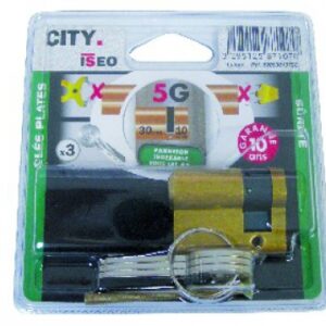 Blister 1/2 cylindre ” city 5g ” laiton 30x10 3 clés. disponible abidjan cote d'ivoire.