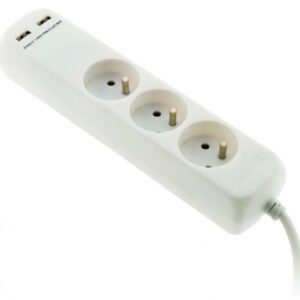 Bloc 3 prises 16a + 2 usb + interrupteur. disponible abidjan cote d'ivoire.