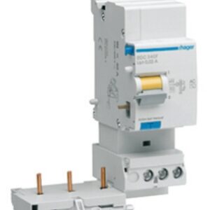 Bloc différentiel à bornes décalées 3 ph 25a 300ma type ac. disponible abidjan cote d'ivoire.