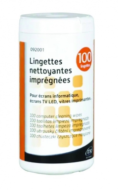 Boîte 100 lingettes pour écran, scanner. disponible abidjan cote d'ivoire.