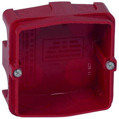 Boîte batibox maçonnerie pour prise 20a et 32a 1 poste 85x85 mm - profondeur 40 mm. disponible abidjan cote d'ivoire.
