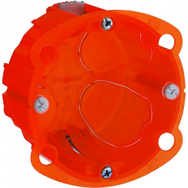 Boîte batibox multimatériaux 1 poste - profondeur 50 mm. disponible abidjan cote d'ivoire.