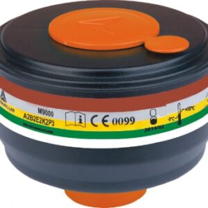 Boîte de 4 cartouches a2b2e2k2p3 pour masques complets m9200 et m9300. disponible abidjan cote d'ivoire.