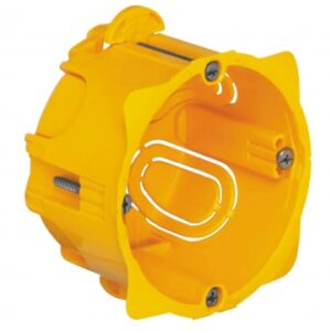 Boîte monoposte batibox pour cloisons sèches 1 poste ou 2 modules - profondeur 40 mm. disponible abidjan cote d'ivoire.