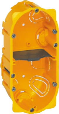 Boîte multiposte batibox pour cloisons sèches 2 postes ou 4 à 5 modules - profondeur 40 mm. disponible abidjan cote d'ivoire.