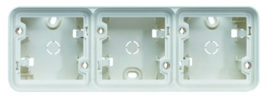 Boîtes en saillies 3 postes horiz. disponible abidjan cote d'ivoire.