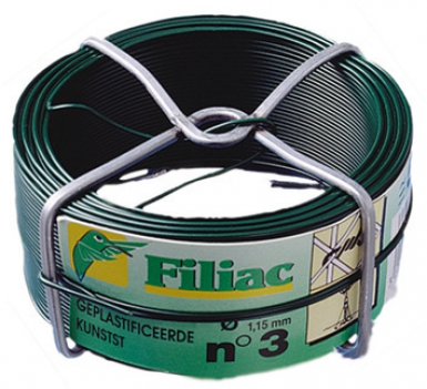 Bobinot plastifié vert n°7 x 50 m (1,60 mm). disponible abidjan cote d'ivoire.