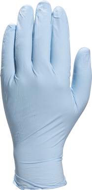 Boite de 100 gants fins à usage unique "1400b100" ambidextres nitrile non poudrés - spécial agro-alimentaire - taille 9. disponible abidjan cote d'ivoire.