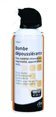 Bombe dépoussiérante 400 ml. disponible abidjan cote d'ivoire.