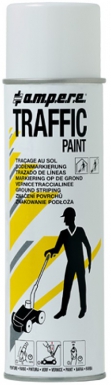 Bombe traffic paint - marquage des routes parkings, etc - 500 ml - blanc. disponible abidjan cote d'ivoire.