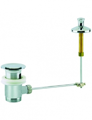 Bonde pour lavabo à clapet, tirette verticale, serrage 40/48 mm. disponible abidjan cote d'ivoire.