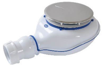 Bonde turboflow 2 ø 90 mm capot métallique chromé - débit exceptionnel 43 l/mn. disponible abidjan cote d'ivoire.