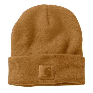 Bonnet carhartt black label watch hat - coloris marron. disponible abidjan cote d'ivoire.