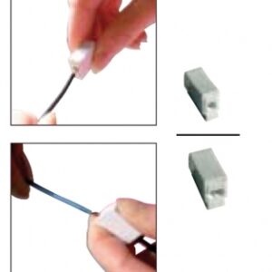 Borne convecteur 1 fil souple 2 fils rigides dim. disponible abidjan cote d'ivoire.