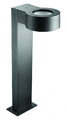 Borne lumineuse elia bl bollard led 8 w 650 lm 3000°k ip65 ik08 dim. disponible abidjan cote d'ivoire.