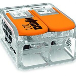 Borne pour 2 conducteurs avec levier de manipulation transparent - 6,00 mm2 - cond. disponible abidjan cote d'ivoire.