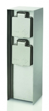 Borne prises rock 2x16 a inox. disponible abidjan cote d'ivoire.