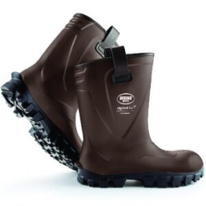 Bottes de sécurité riglitex fur solidgrip, embout et semelle antiperforation en acier (s5), brun - taille 41. disponible abidjan cote d'ivoire.