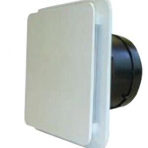 Bouche d'extraction bdo  80 - ø 80 - débit 20/120 m3/h - pvc blanc. disponible abidjan cote d'ivoire.