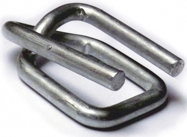Boucle métallique galvanisée pour cerclage 16 mm - boîte de 1000 pièces. disponible abidjan cote d'ivoire.