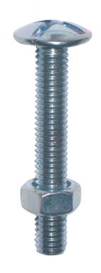 Boulons poêlier trl fendue acier zingué filetage total ø 6 long. disponible abidjan cote d'ivoire.