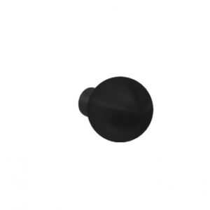 Bouton i-158 ø 15 x h 20 mm - noir mat. disponible abidjan cote d'ivoire.