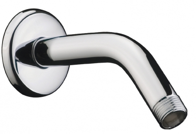 Bras de douche tube avec rosace - filetage 15x21 - l 110 mm - chromé. disponible abidjan cote d'ivoire.