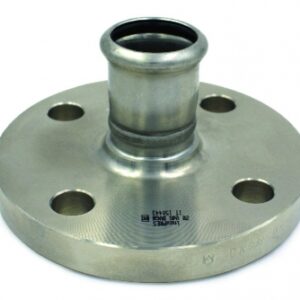 Bride de raccordement inoxpres de 54 mm h 78 mm z 42 mm b 16 mm d 165 mm d2 18 mm. disponible abidjan cote d'ivoire.