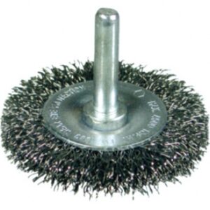 Brosse circulaire - fil ondulé acier gros - ø 75 mm - ép. disponible abidjan cote d'ivoire.