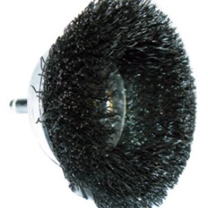Brosse coupe ø 75 mm - tige 6 mm - fils acier ondulés gros. disponible abidjan cote d'ivoire.