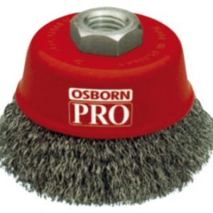 Brosse coupe - fil ondulé acier 0,30 mm - ø 60 mm - filetage m14x2,0. disponible abidjan cote d'ivoire.