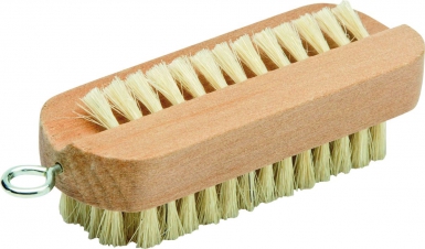 Brosse à ongles bois vernis - lxl 35 x 100mm - fibres synthétiques, sortie 12mm. disponible abidjan cote d'ivoire.