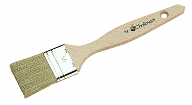 Brosse plate série mince n°20 - épaisseur 6 mm - sortie 44 mm. disponible abidjan cote d'ivoire.