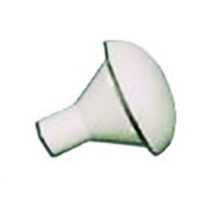 Butée anti-bruit blanche pour huisserie métal ø 10 pour trou ø 6 mm. disponible abidjan cote d'ivoire.