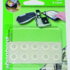 Butoirs anti-glisses adhésifs transparents ø10x1,5 mm blister 20 p. disponible abidjan cote d'ivoire.