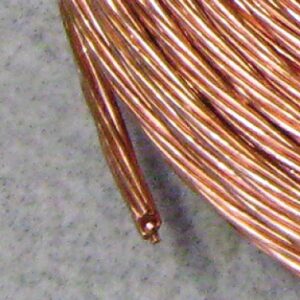 Câble cuivre nu recuit pour prise de terre 25 mm2 poids 222 kg/km - touret de 500 m - tarifé au 100 ml. disponible abidjan cote d'ivoire.