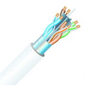 Câble de réseaux téléphoniques, informatiques, alarme et sonorisation cat 6a f/ftp - couronnes de 100 m. disponible abidjan cote d'ivoire.