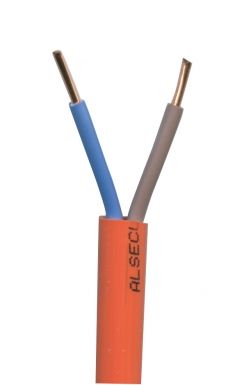 Câble de sécurité incendie pyrolyon-sna 2x1,5 mm2 ss v/j 130 kg/km orange. disponible abidjan cote d'ivoire.