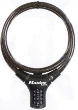 Câble s'enroulant à combinaison progrogrammable 0m 90 x ø 12 mm revêtement vinyle. disponible abidjan cote d'ivoire.