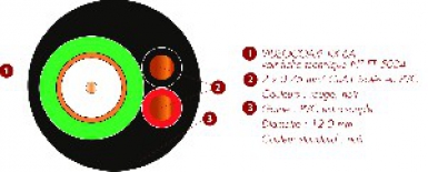 Câble vidéo multi-vx 1159 kx6a + 2x0. disponible abidjan cote d'ivoire.