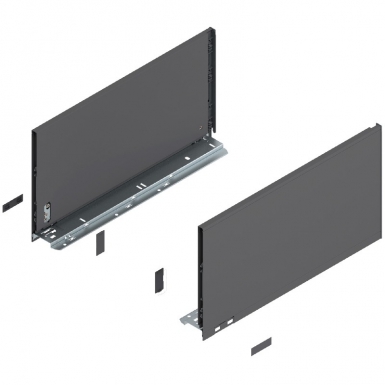 Côté légrabox, hauteur f (241 mm), ln=550 mm, droite + gauche, pour légrabox pure - couleur gris orion mat. disponible abidjan cote d'ivoire.