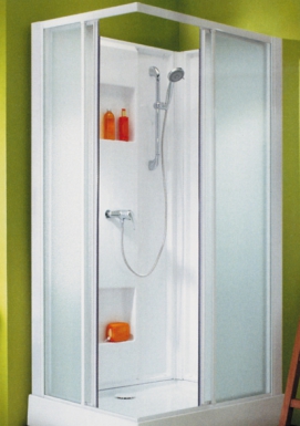 Cabine izibox 2 rectangle - l1200 x l800 - h 2036 - vitrage verre. disponible abidjan cote d'ivoire.